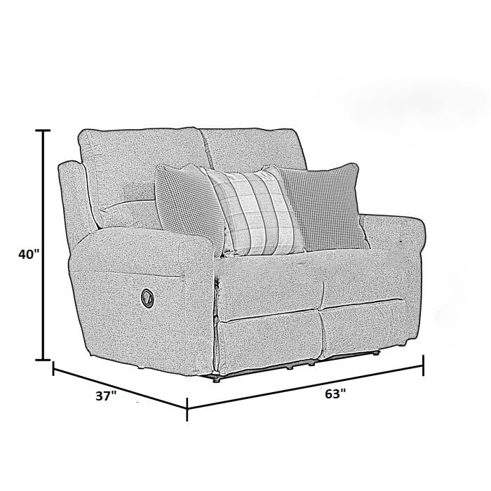 Avalon Fabric Manual Recliner - Torque India