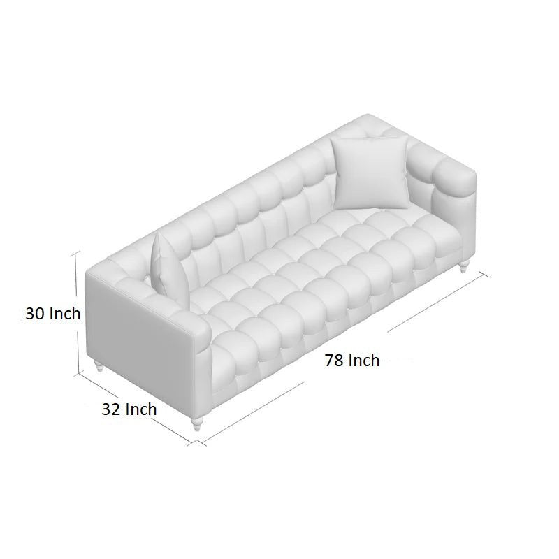 Aviator 3 Seater Fabric Premium Sofa For Living Room - Torque India