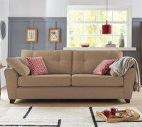 Belina 3 Seater Fabric Sofa for Living Room, Bedroom, Office - Torque India