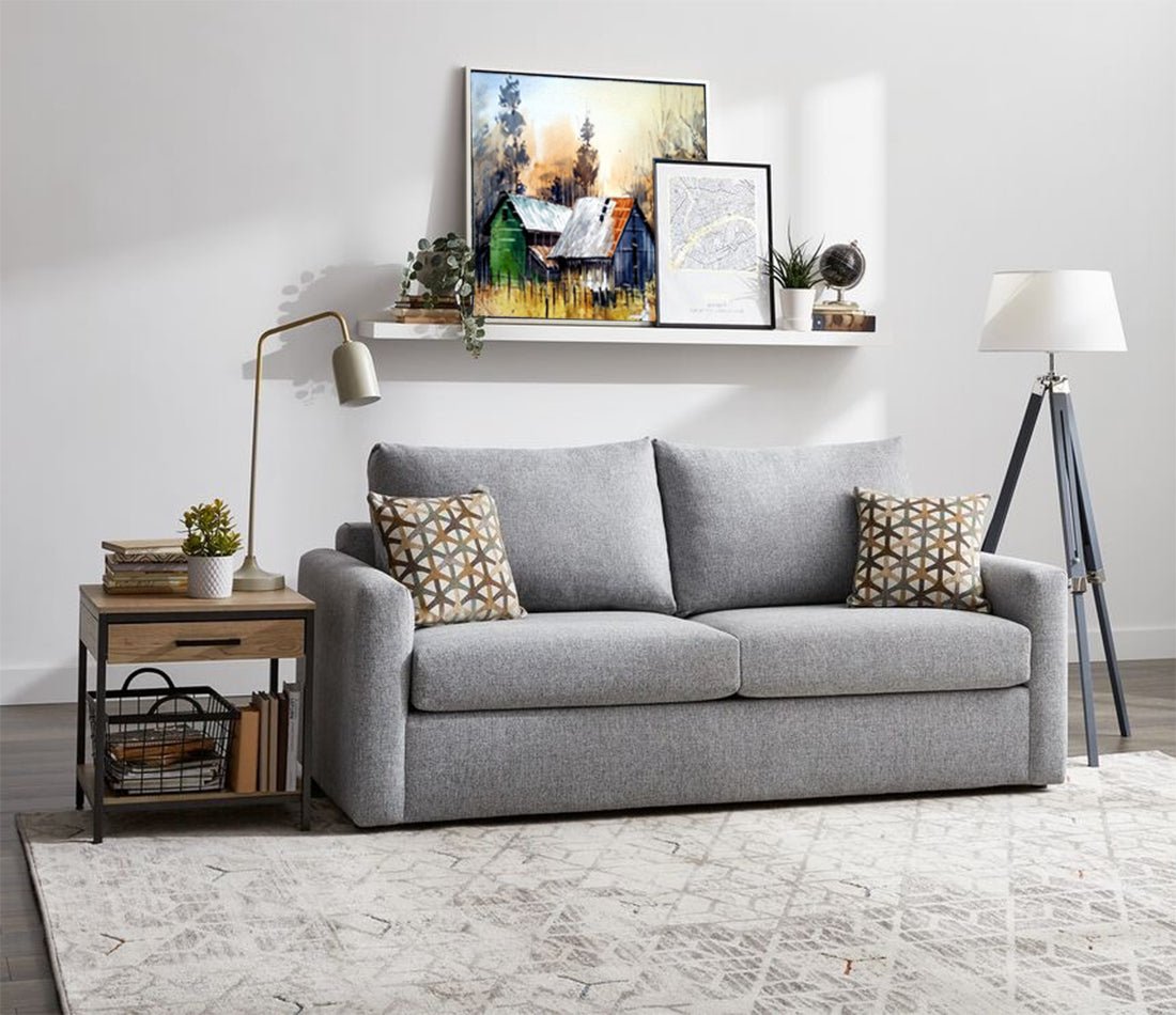 Bruno 2 Seater Fabric Sofa For Living Room | 2 Seater Fabric Sofa - Torque India