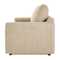 Bruno 2 Seater Fabric Sofa For Living Room | 2 Seater Fabric Sofa - Torque India