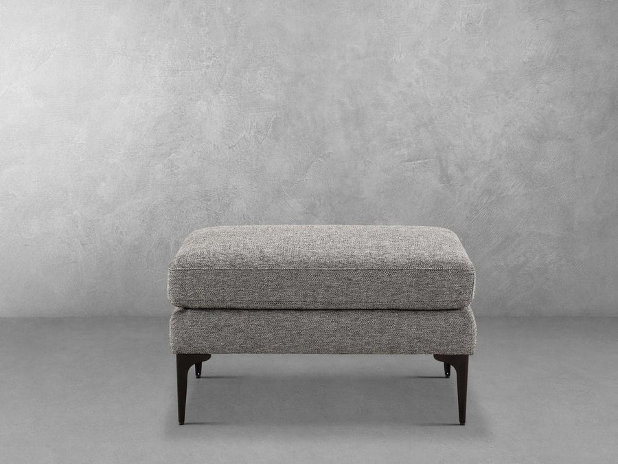 Canali Rectangle Shape Fabric Ottoman Puffy - Torque India