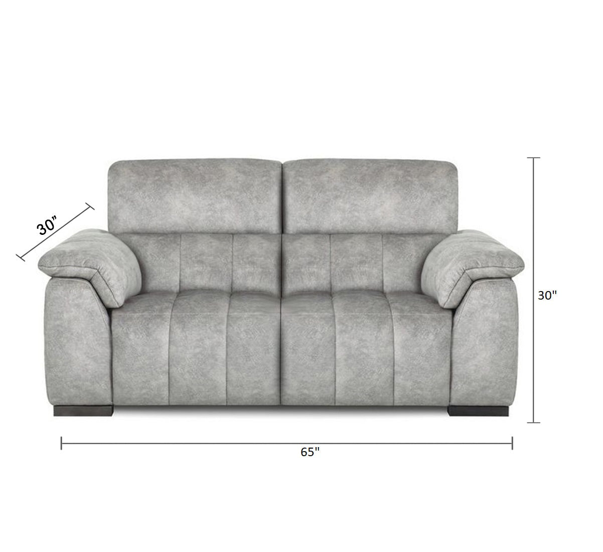 Casanoy 2 Seater Fabric Sofa for Living Room | 2 Seater Fabric Sofa - Torque India