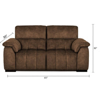 Casanoy 2 Seater Fabric Sofa for Living Room | 2 Seater Fabric Sofa - Torque India