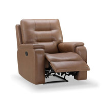 Charlie 1 Seater Manual Leatherette Recliner - Torque India