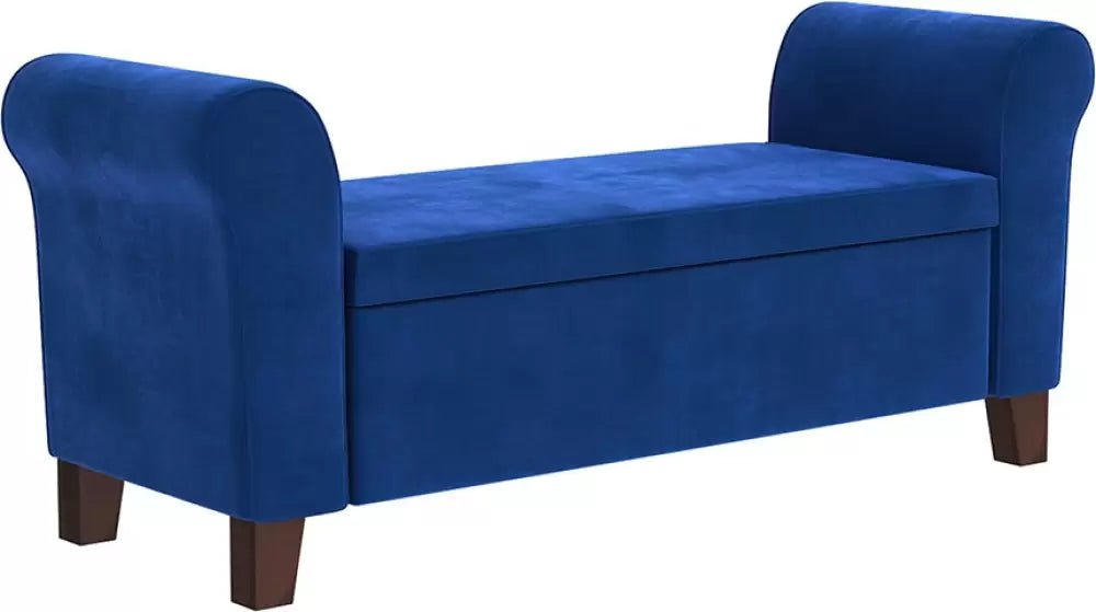 Crystal 2 Seater Upholstered Storage Bench - Torque India