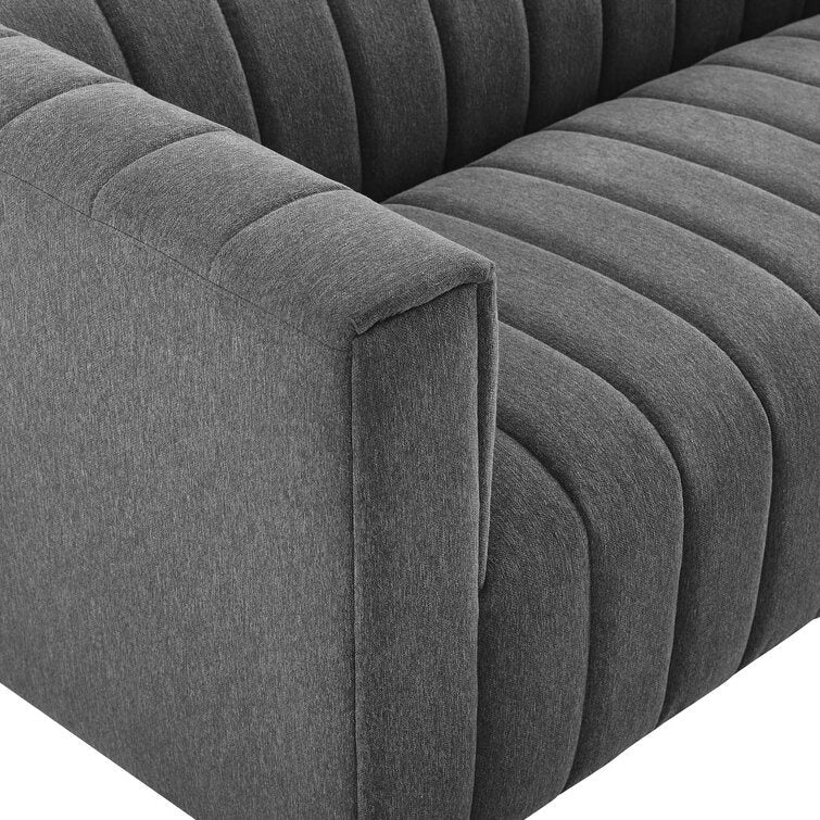 Denial 3 seater Fabric Premium Sofa For Living Room - Torque India