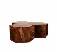 Ela Solid Wood Coffee Table | Centre Table | For Living Room. - Torque India