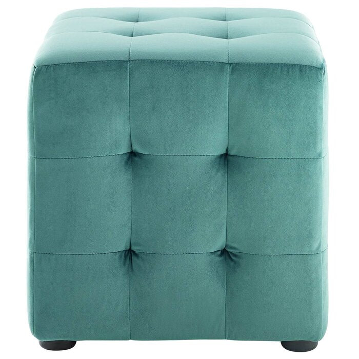 Emica Square Shape Fabric Ottoman Pouffe Puffy for Foot Rest Home Furn –  Torque India