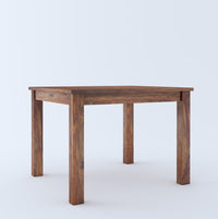 Felix Wooden Round Dining Table Sets with Cushioned / Non Cushioned Chairs - Torque India