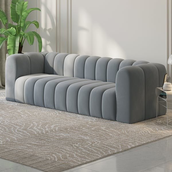 Fiesto 3 Seater Fabric Premium Sofa For Living Room - Torque India