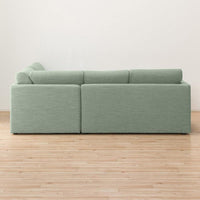 Florita 5 Seater Corner Fabric Sofa Set - Torque India