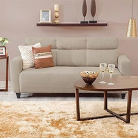Frankie Fabric Sofa For Living Room - Torque India