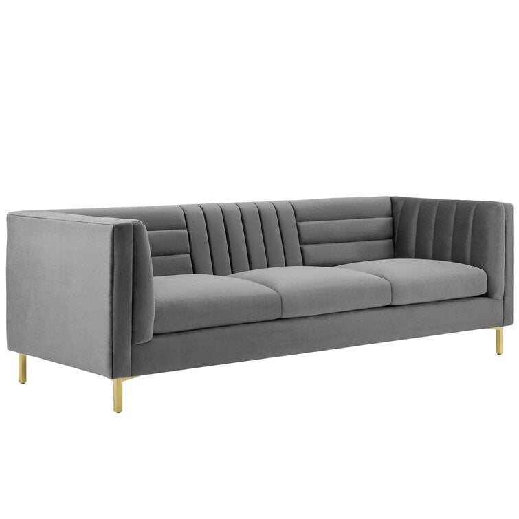 Hamilton 3-Seater Premium Fabric Sofa For Living Room - Torque India