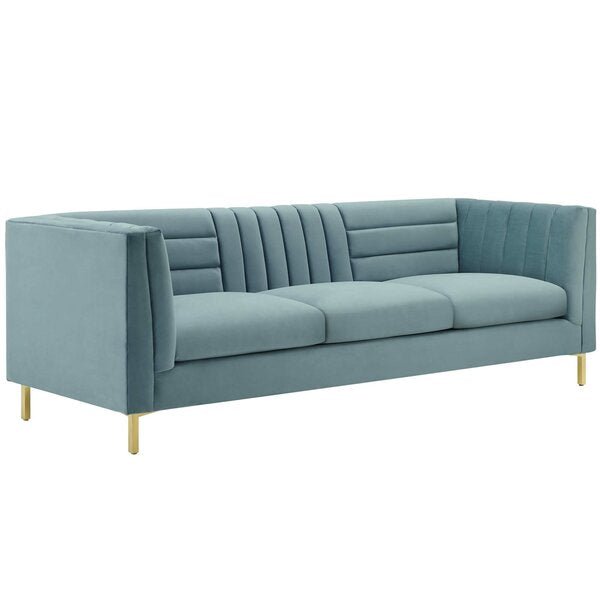 Hamilton 3-Seater Premium Fabric Sofa For Living Room - Torque India