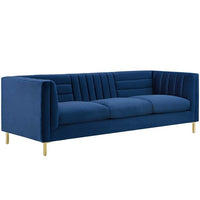 Hamilton 3-Seater Premium Fabric Sofa For Living Room - Torque India