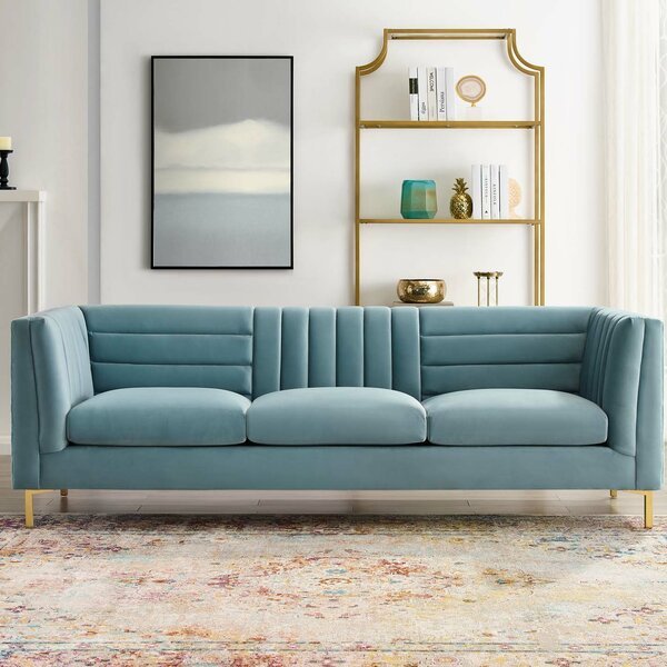 Hamilton 3-Seater Premium Fabric Sofa For Living Room - Torque India