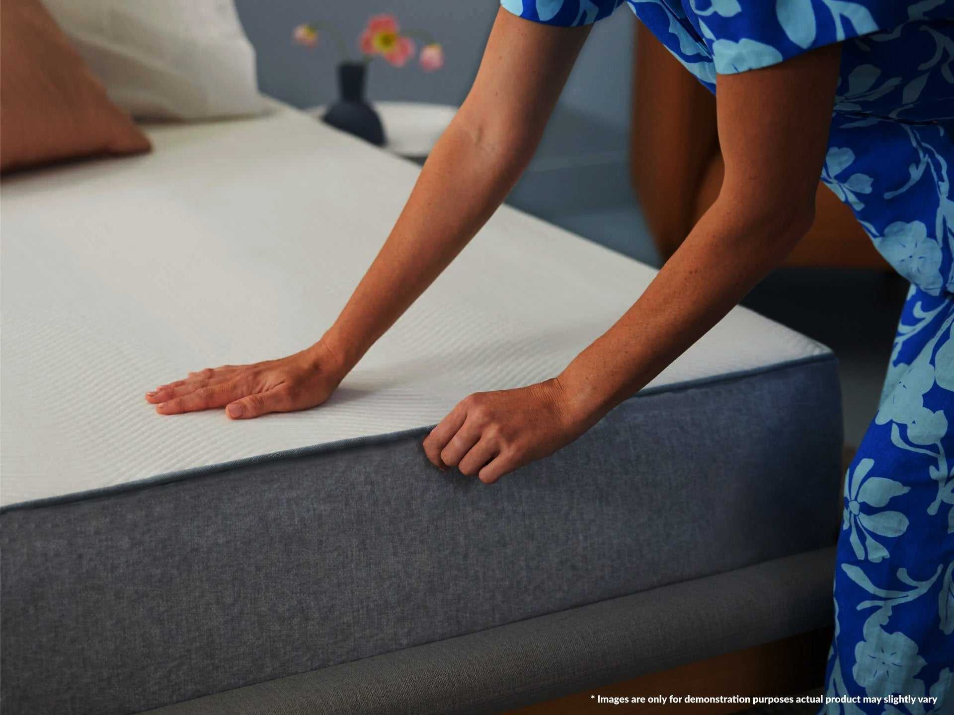 High Resilience Memory Foam Mattress with Firm Soft Sides