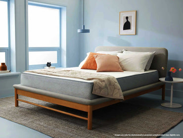 High Resilience Memory Foam Mattress with Firm & Soft Sides - Torque India