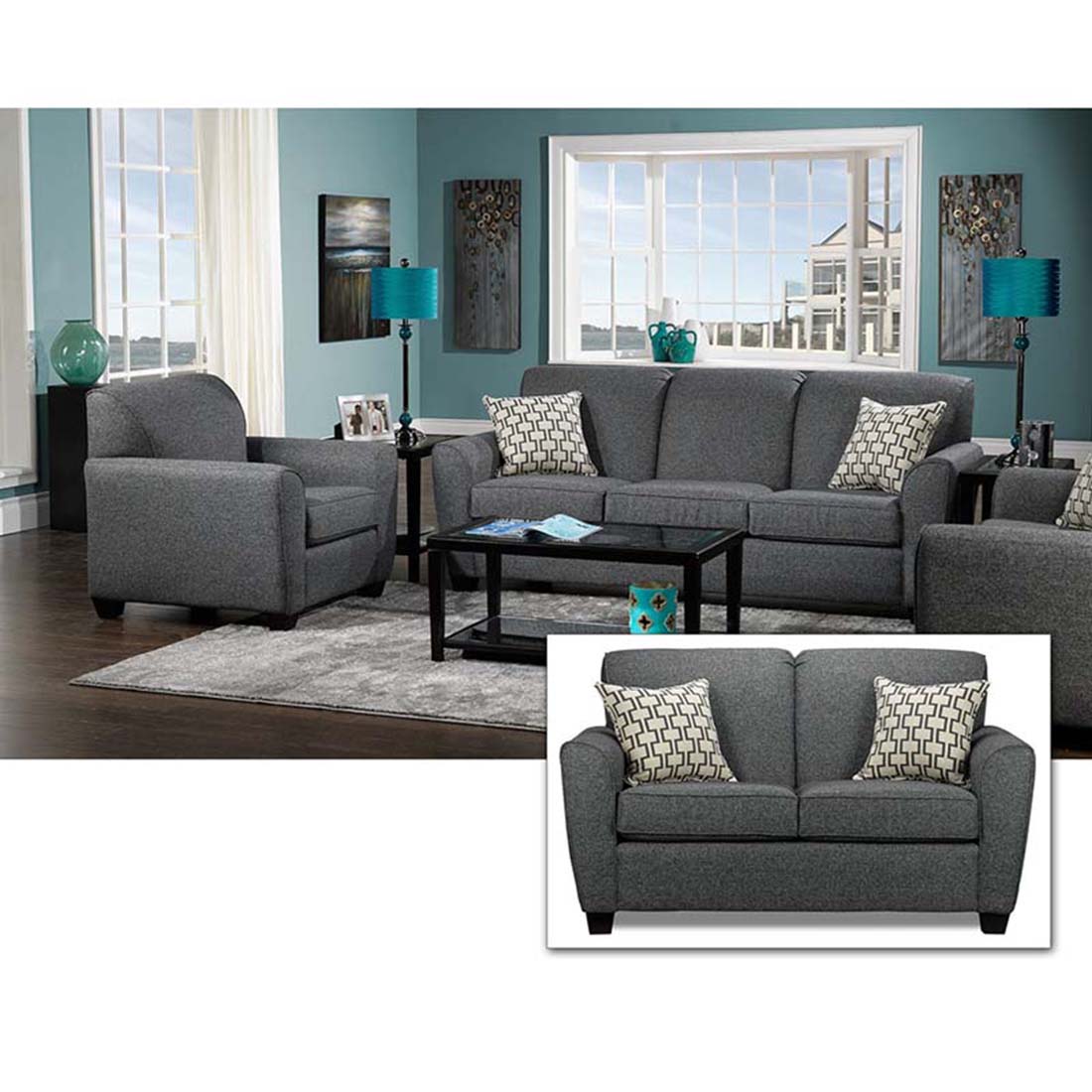 Holden 1 Seater Sofa for Living Room - Torque India