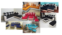 Jamestown 1 Seater Fabric Sofa For Living Room - Torque India