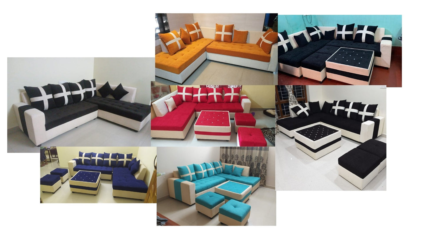 Jamestown 2 Seater Fabric Sofa For Living Room - Torque India