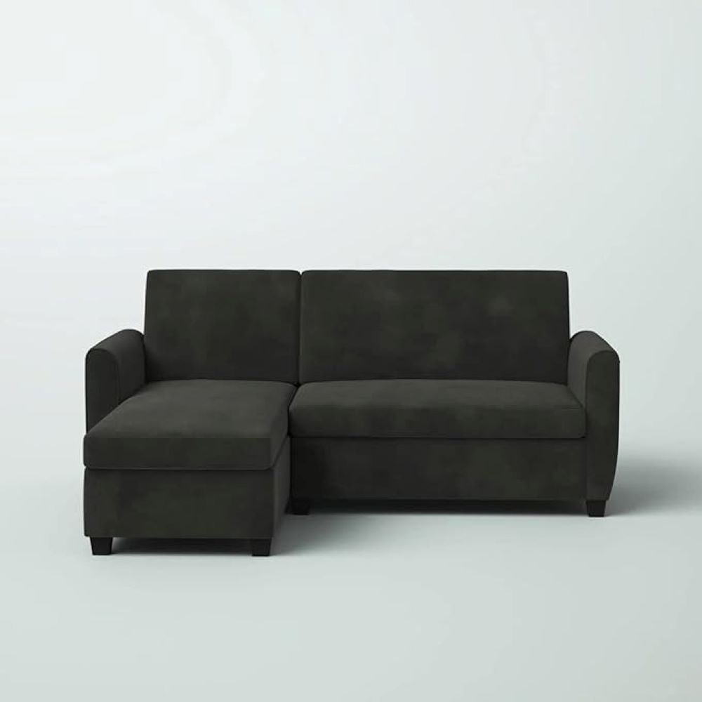 kelvin 4 Seater L Shape Sofa With Storage For Living Room - Torque India