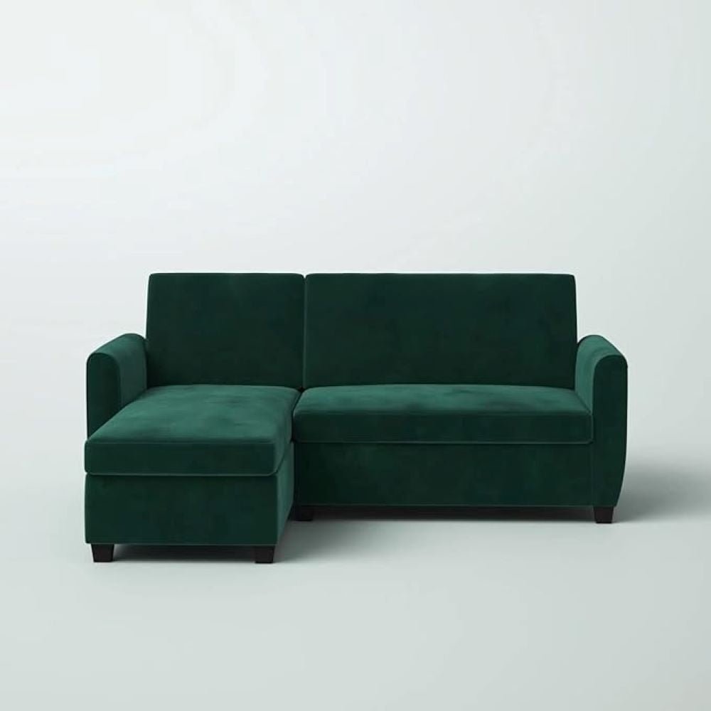 kelvin 4 Seater L Shape Sofa With Storage For Living Room - Torque India