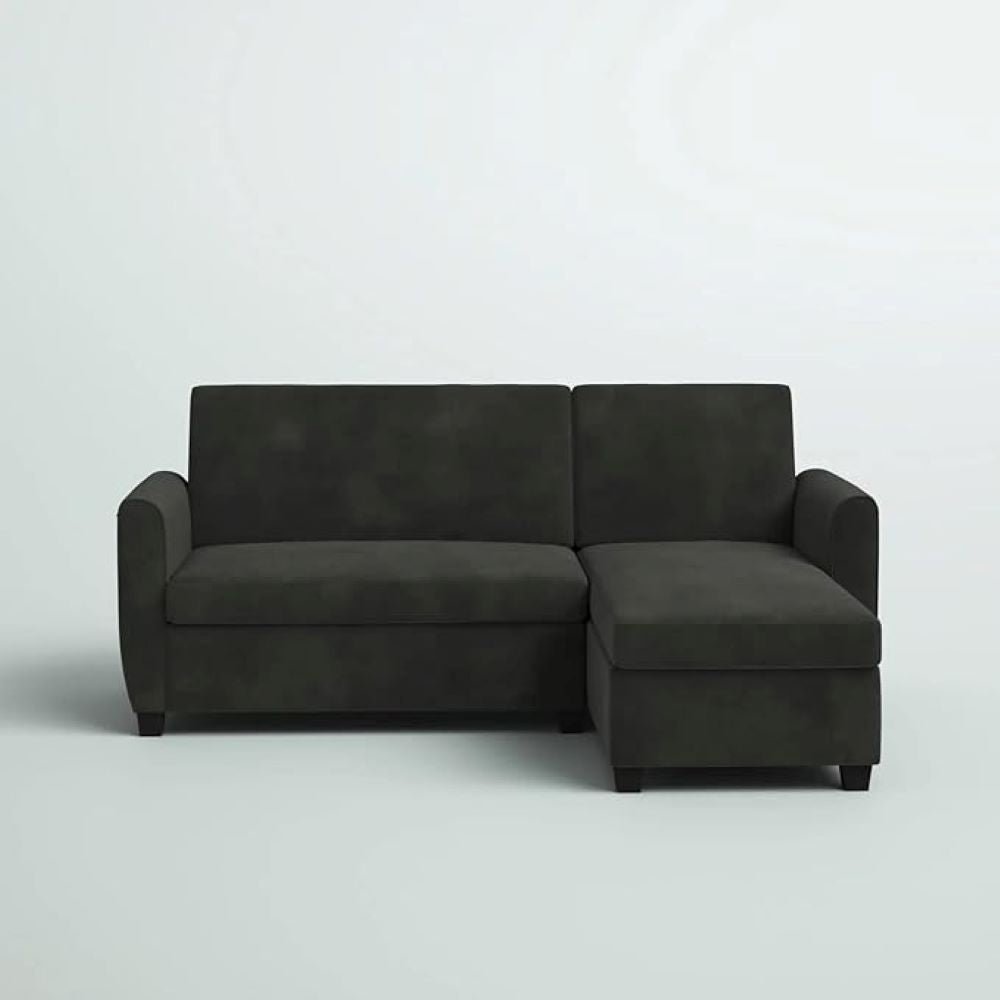 kelvin 4 Seater L Shape Sofa With Storage For Living Room - Torque India