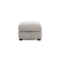 Lancer Square Shape Fabric Ottoman Pouffe Puffy for Foot Rest Home Furniture - Torque India