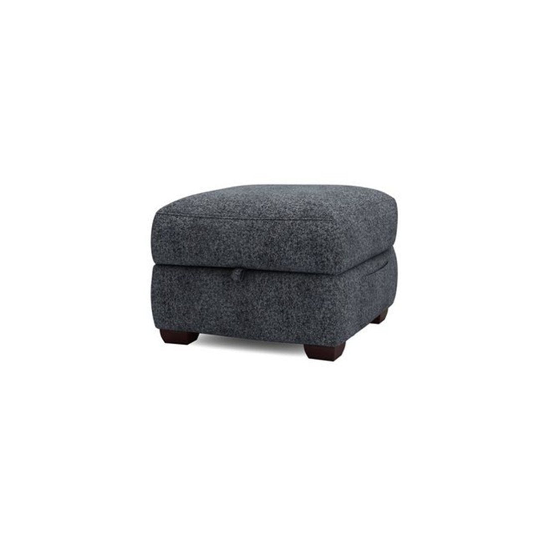 Lancer Square Shape Fabric Ottoman Pouffe Puffy for Foot Rest Home Furniture - Torque India