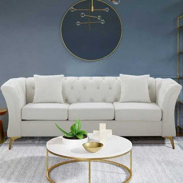 Levi 3 Seater Fabric sofa for Living Room - Torque India