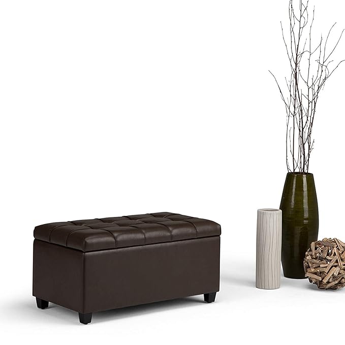 Lucas 1 Seater Leatherette Bench With Storage - Torque India