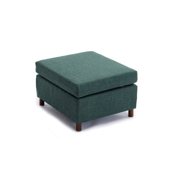 Melton Square Shape Ottoman Pouffes For Sitting Foot Rest Puffy Stools For Living Room - Torque India