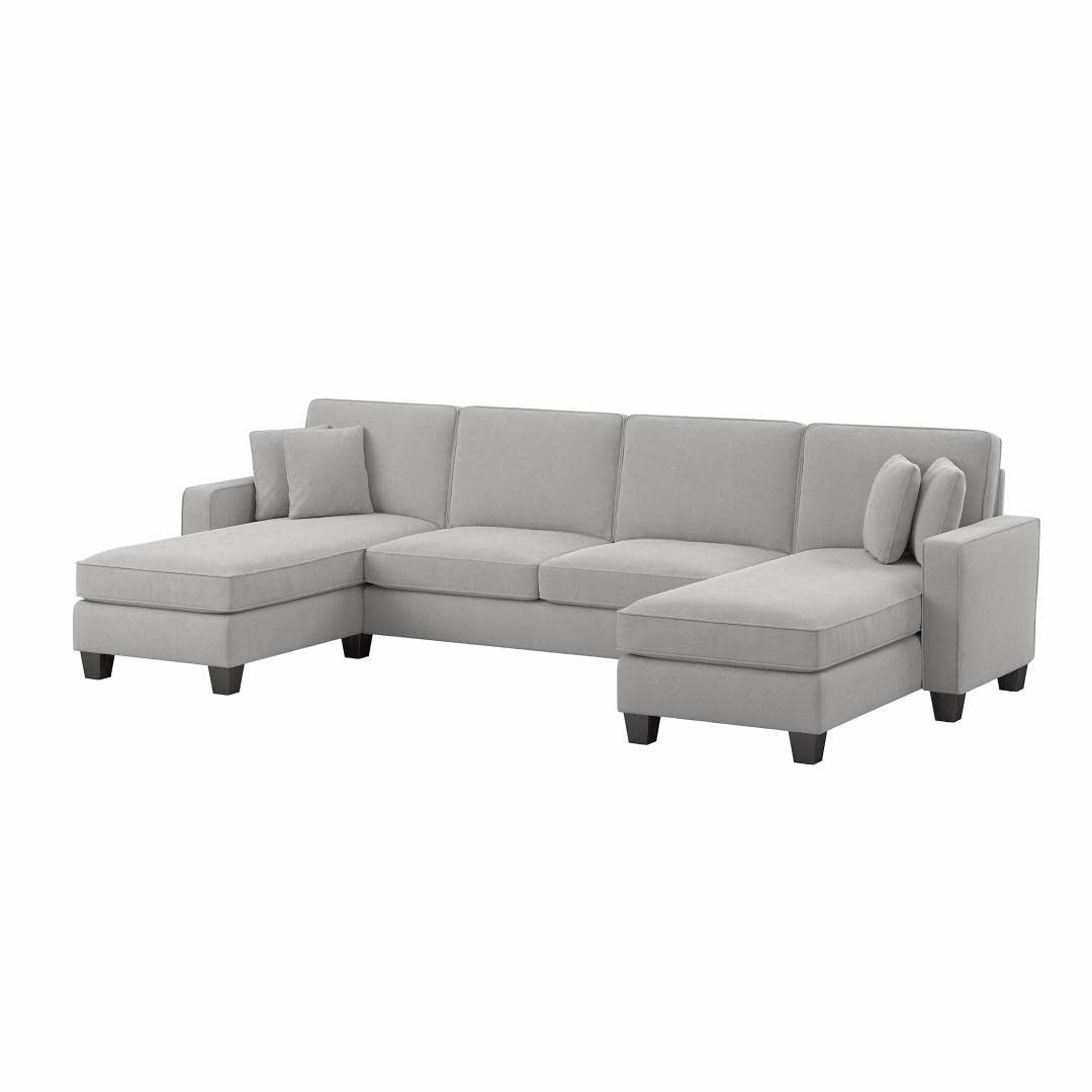 Moscow 6 Seater U Shape Double Chaise Lounge Sofa For Living Room | Bedroom | Office - Torque India
