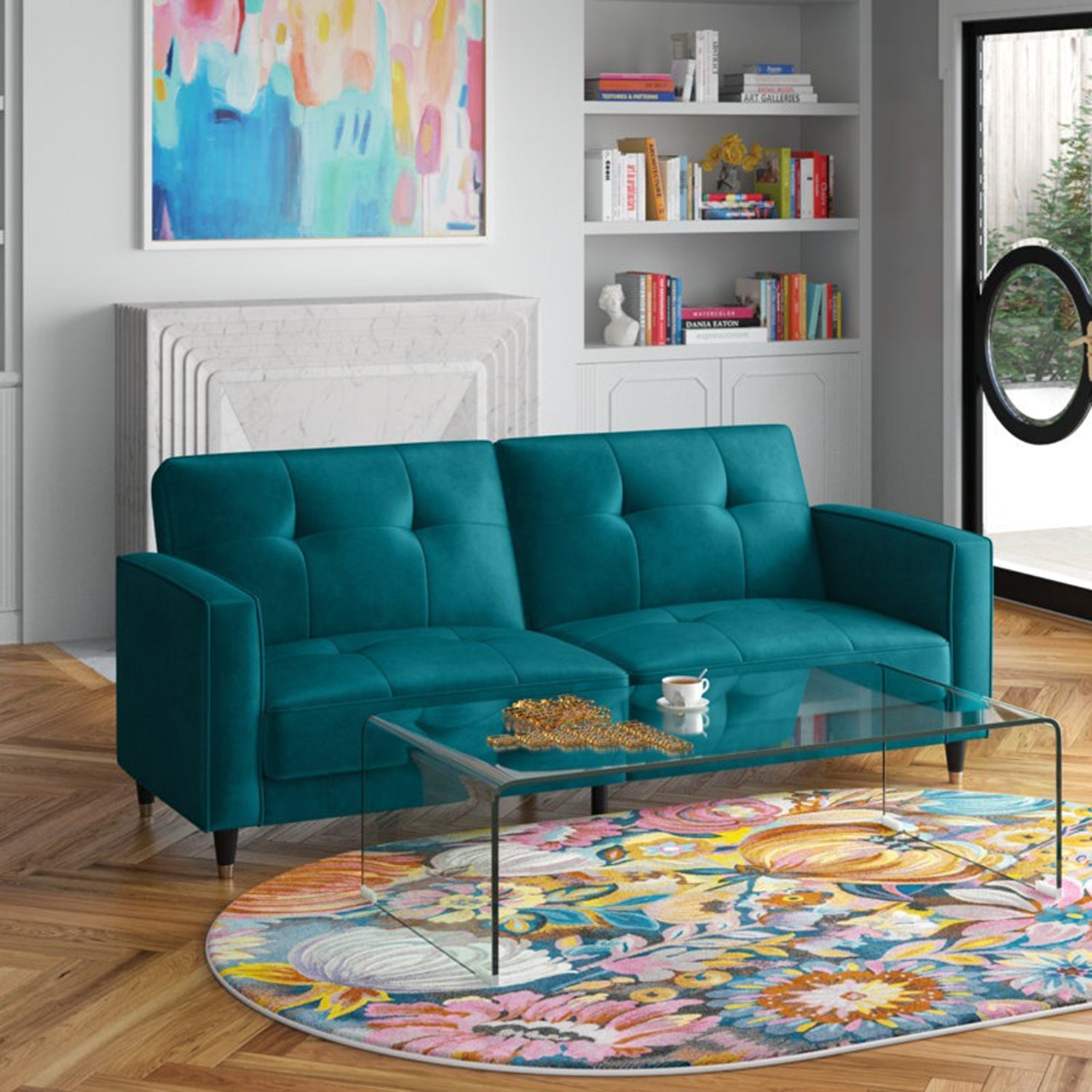 Novelle 3 Seater Fabric Sofa - Torque India