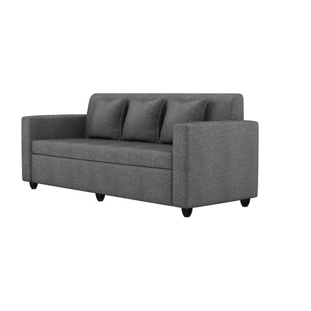 Robin 3 Seater Fabric Sofa With Cushion - Torque India