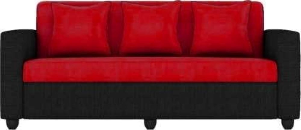 Robin 3 Seater Fabric Sofa With Cushion - Torque India