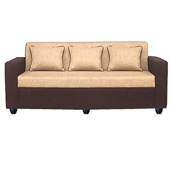 Robin 3 Seater Fabric Sofa With Cushion - Torque India