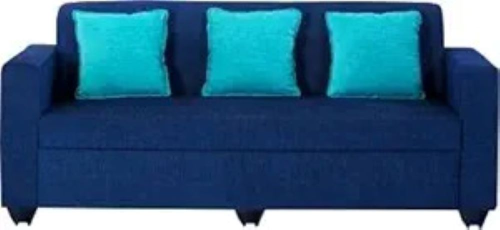 Robin 3 Seater Fabric Sofa With Cushion - Torque India