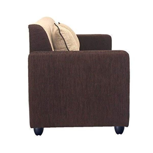 Robin 3 Seater Fabric Sofa With Cushion - Torque India