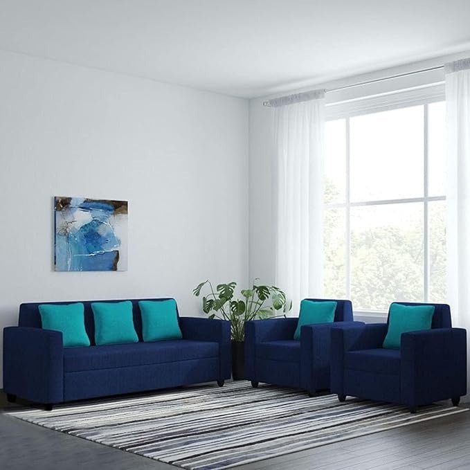 Robin Fabric Sofa With Cushion - Torque India