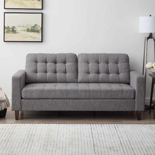 Rommi 3 Seater Fabric Sofa For Living Room - Torque India