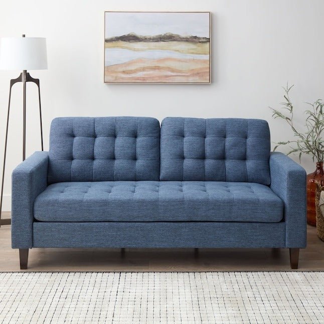 Rommi 3 Seater Fabric Sofa For Living Room - Torque India