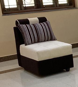 Silvester 1 Seater Fabric Sofa - Torque India