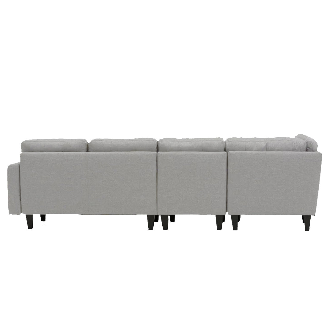 Torque - Alfredo 5 Seater Fabric L Shape Sofa for Living Room - Torque India