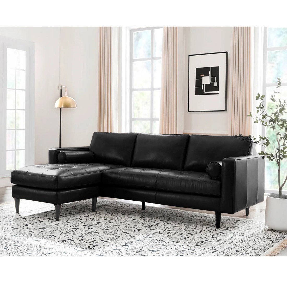 Office l shape online sofa