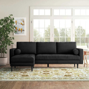 Torque - Bosco 6 Seater Leatherette L Shape Sofa For Living Room | Bedroom | Office - Torque India