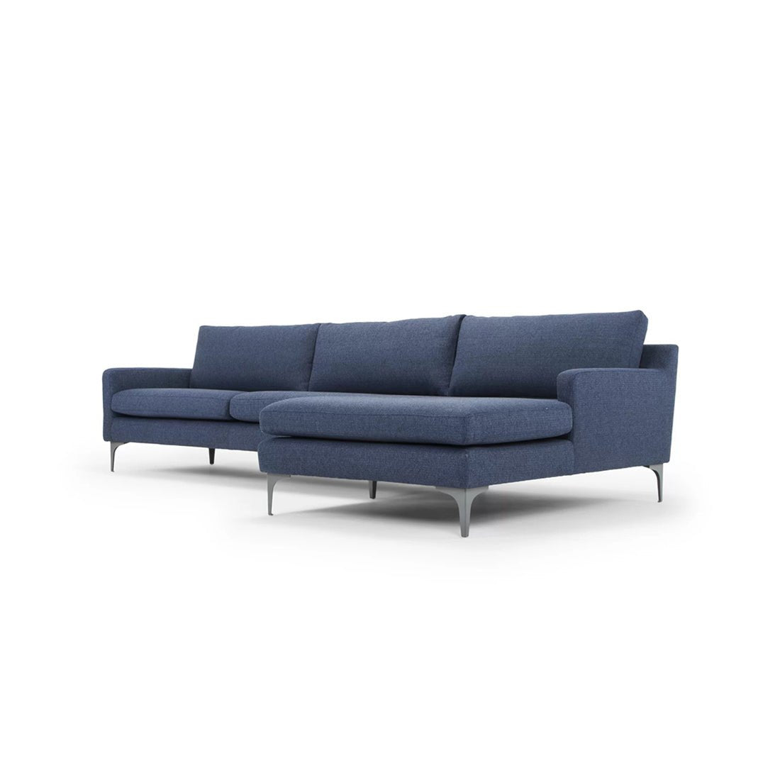 Torque - Franco 4 Seater Fabric L Shape Sofa for Living Room | Bedroom | Office - Torque India