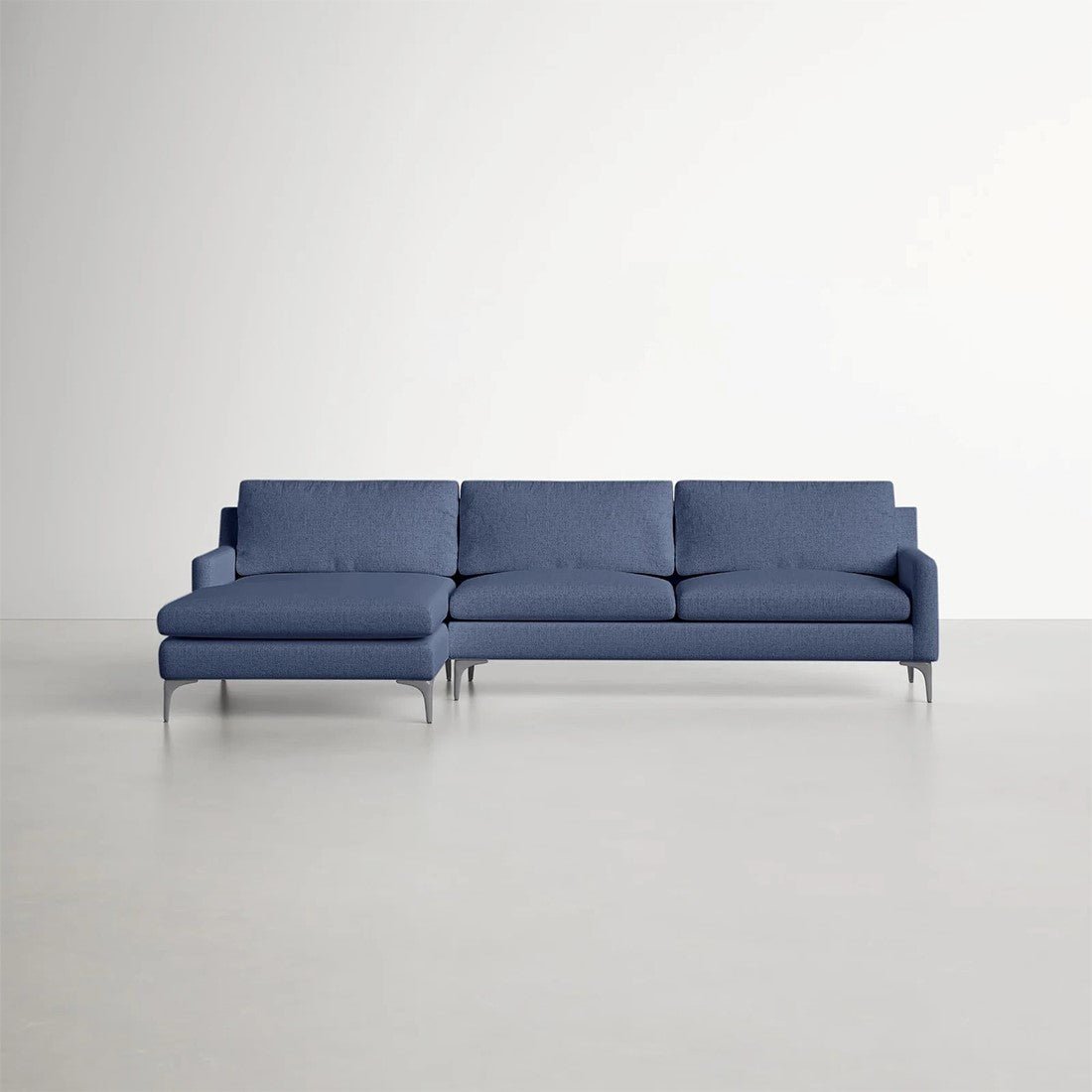 Torque - Franco 4 Seater Fabric L Shape Sofa for Living Room | Bedroom | Office - Torque India